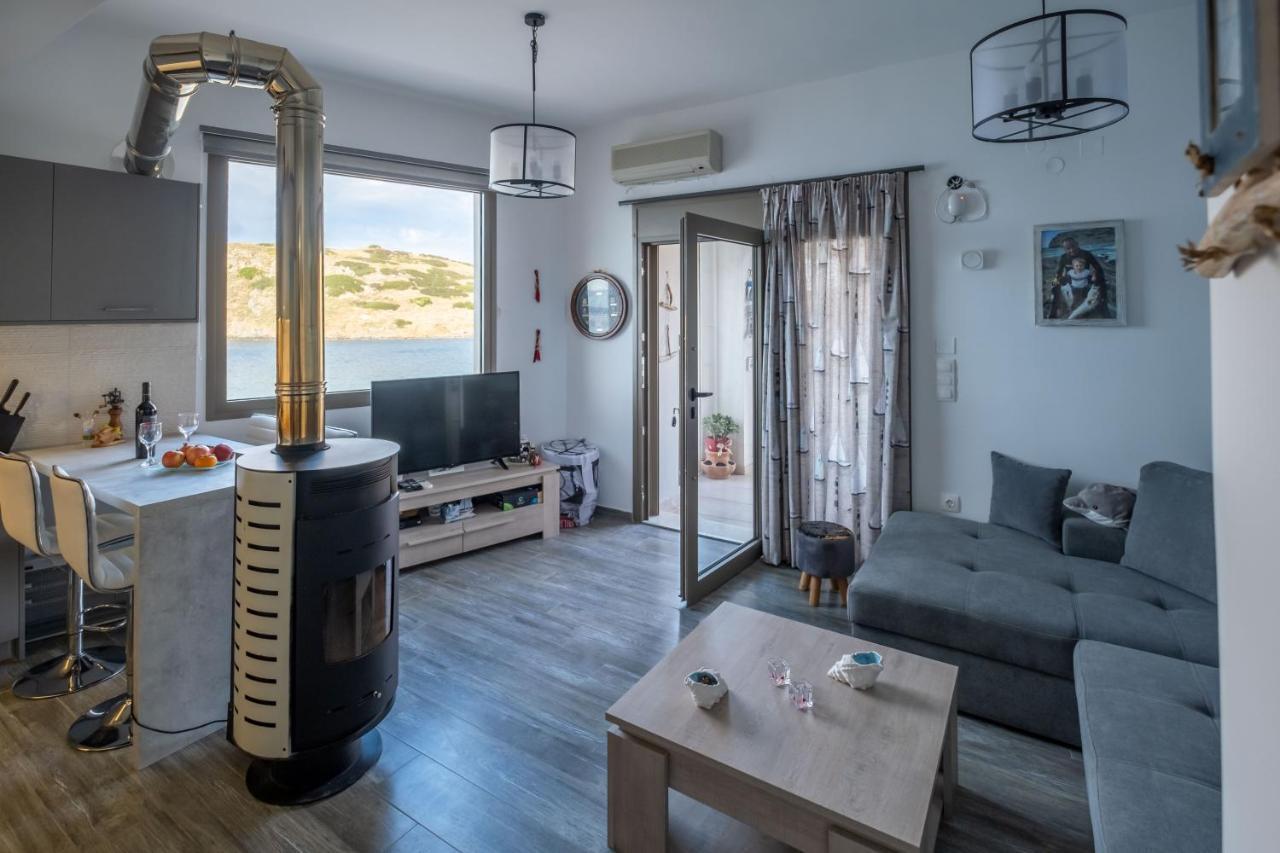 Seaside Flat With Hydromassage Apartment Mochlos Exterior photo